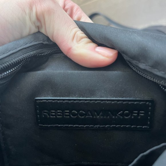 Rebecca Minkoff Vanity Saddle Bag - Black - Picture 5 of 6